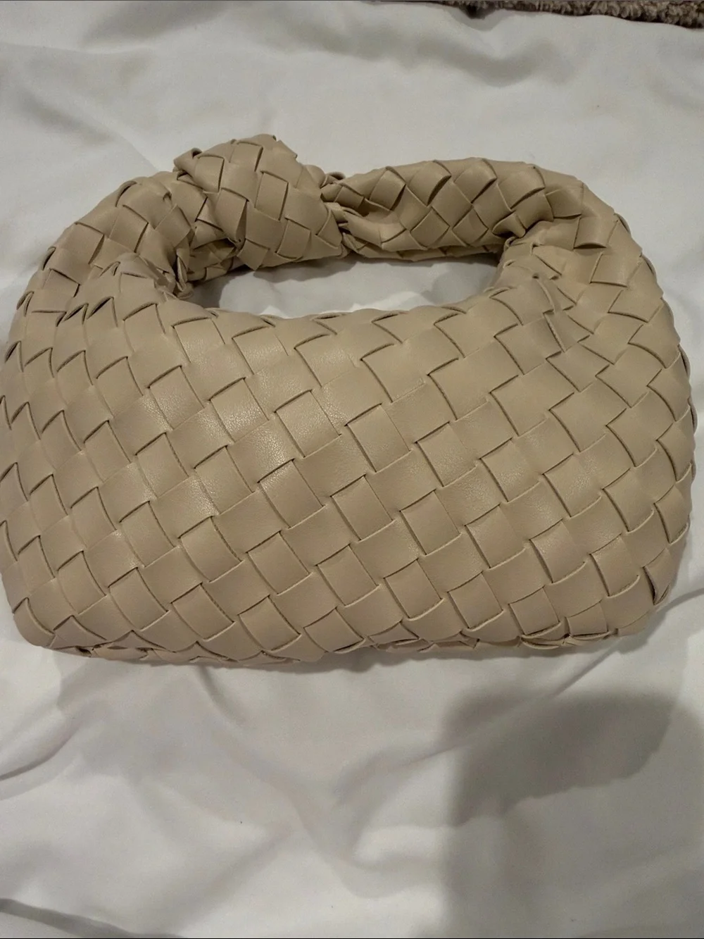 Urban Expressions  Oatmilk Woven Tracy Bag